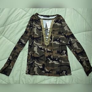 Long Sleeve Camo Shirt